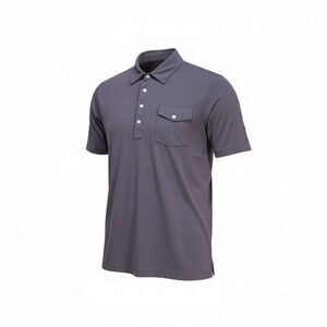 Criquet Men's Performance Polo Shirt Short Sleeve Blue XL Golf Casual Scotland